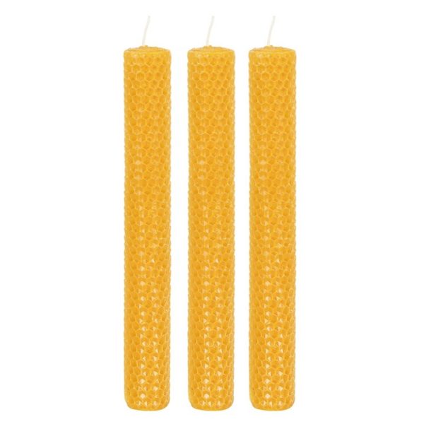 3 Beeswax Candles