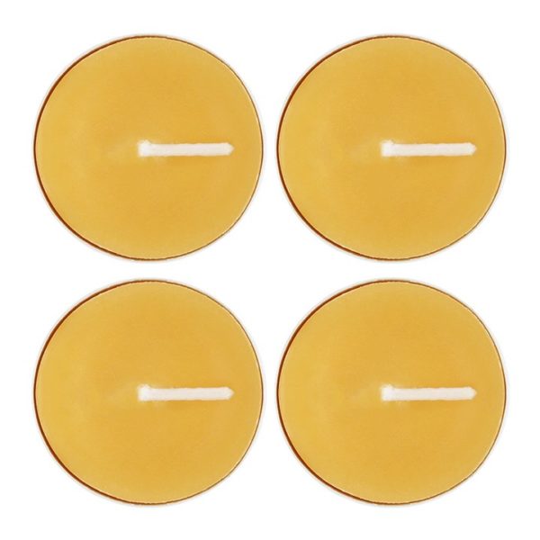 4 Beeswax Tealights