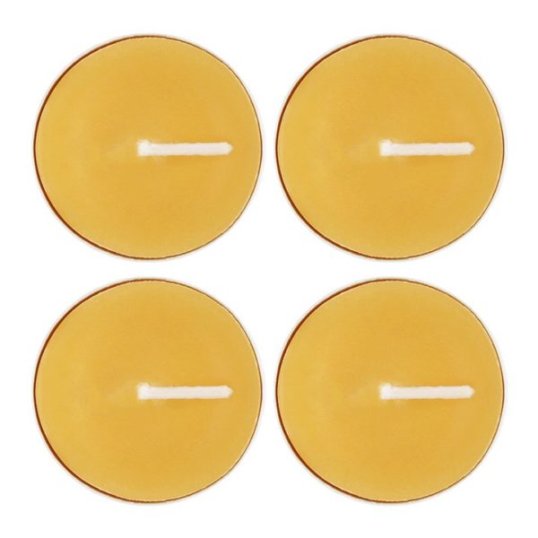 4 Beeswax Tealights