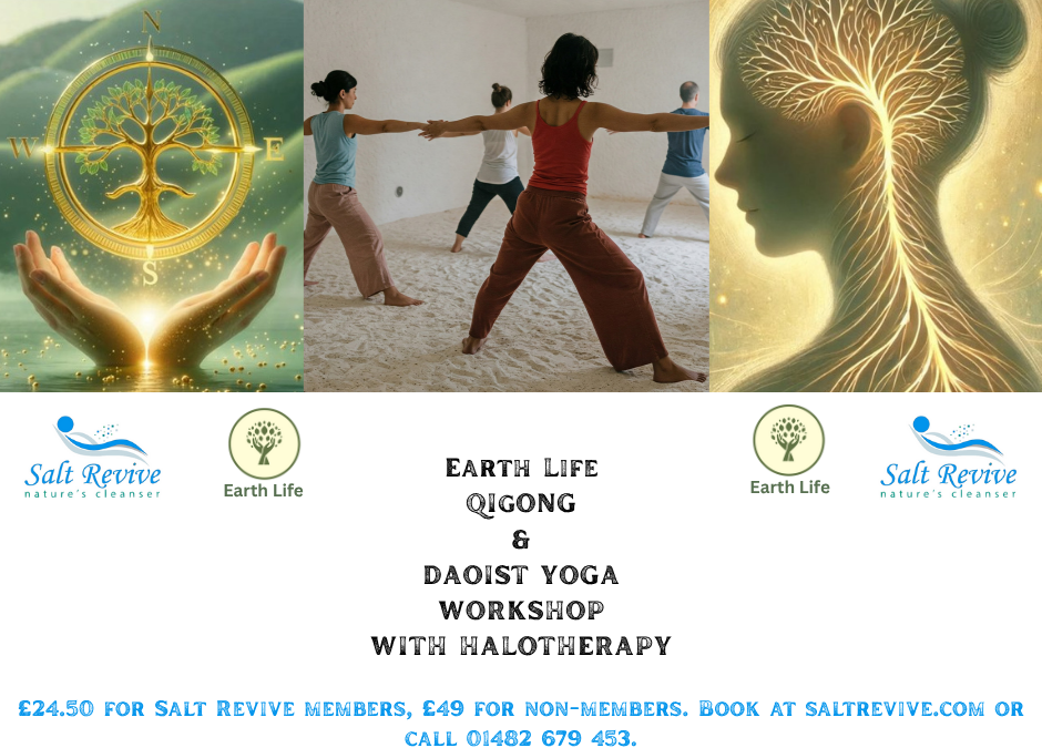 Balance & Breathe: Qigong, Yoga in Our Award-Winning Salt Room